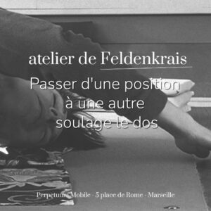atelier de feldenkrais à Orléans janvier 2026 bien être et découverte de soi